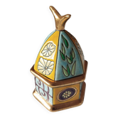 Bonbonnière "Kiosk" in cloisonné enamels