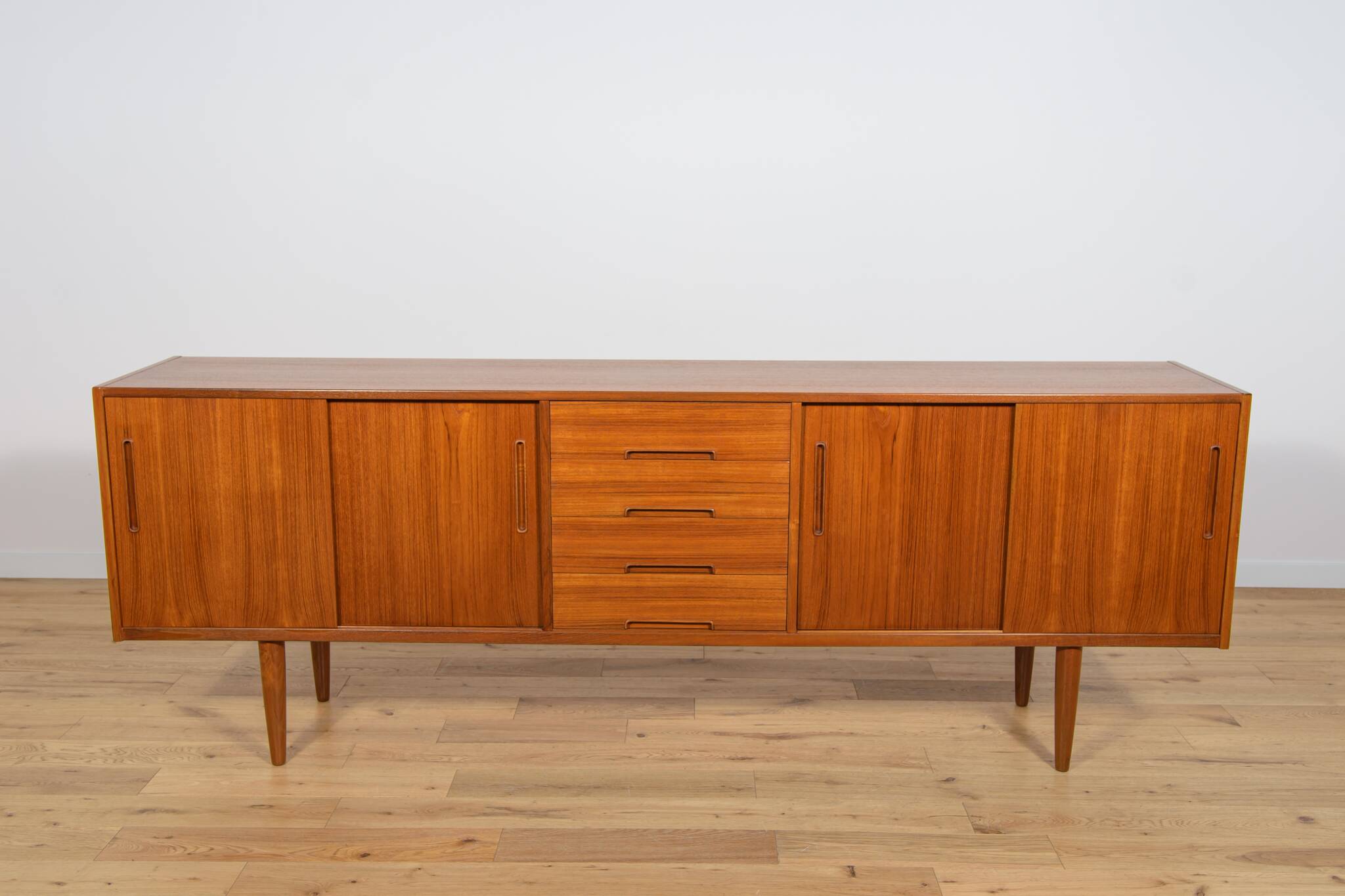 Mid-Century Teak Sideboard by Nils Jonsson for Hugo Troeds, Sweden, 1960s
