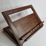 Solid wood reading desk, adjustable