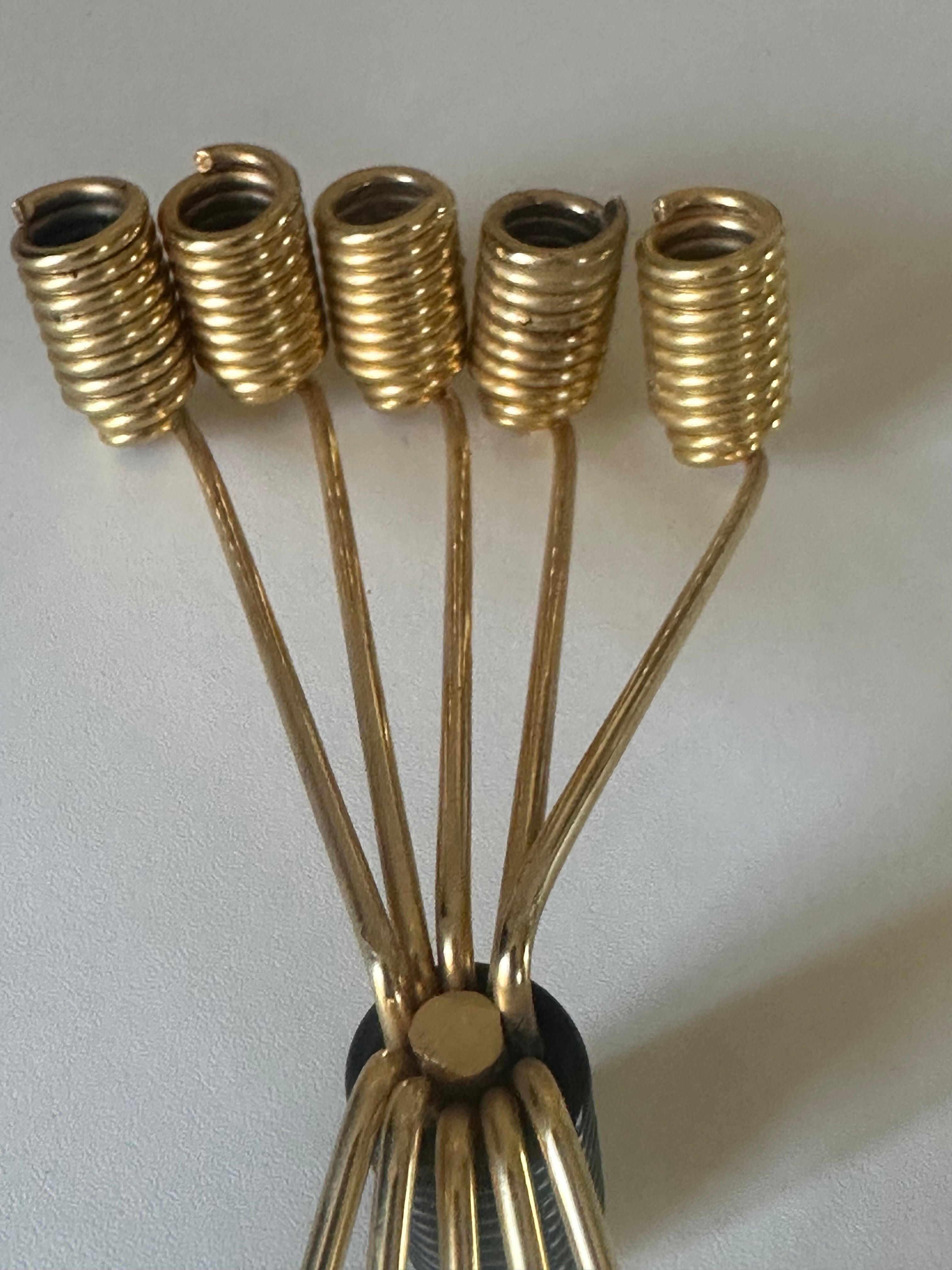 Vintage Scandinavian design candle holder 60 years