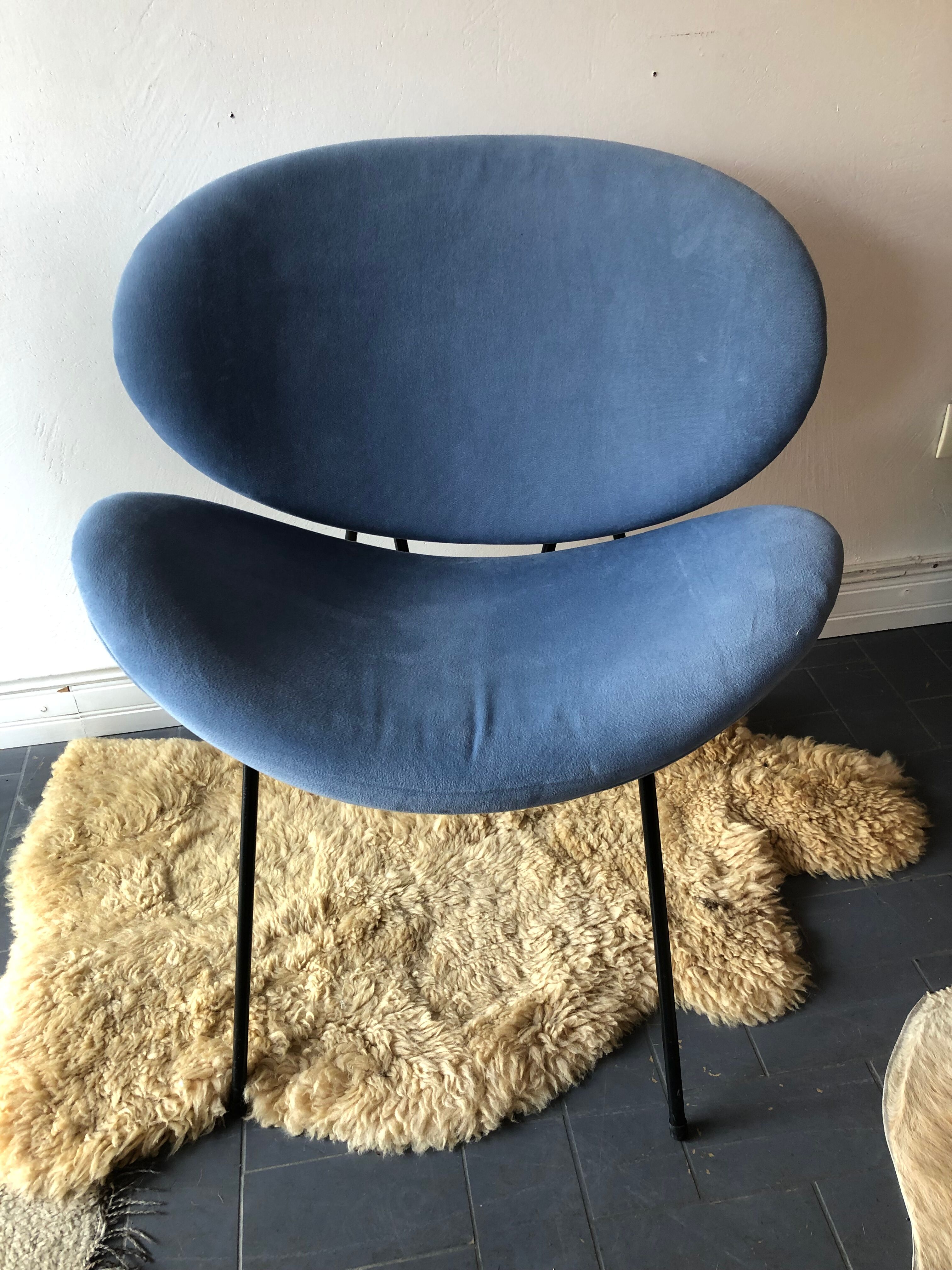 Vintage blue armchair