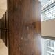Semainier vintage marron en bois