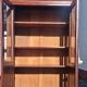 Louis Philippe Style Mahogany Display Cabinet from the 19th Century