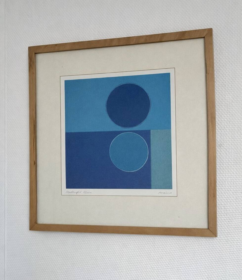 Lithographie vintagE IKEA