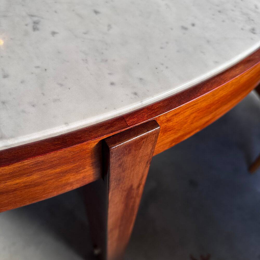 Table à manger rare, Jean Batenburg, MI, Belgique, années 60