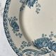 Royat Sarreguemines Terre de Fer flat plate