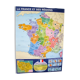 Affiche la France et ses régions