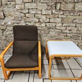 Set of Wilkhahn bentwood armchairs and tables, vintage 1980s