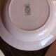 6 mismatched pink deep plates Digoin Badonviller Art Deco
