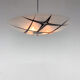 Mid Century Glass Pendant by Napako, Czechoslovakia, 1960's, Marked