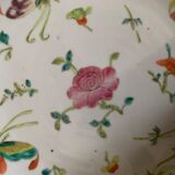 Plate, porcelain pink family, China, XIXth