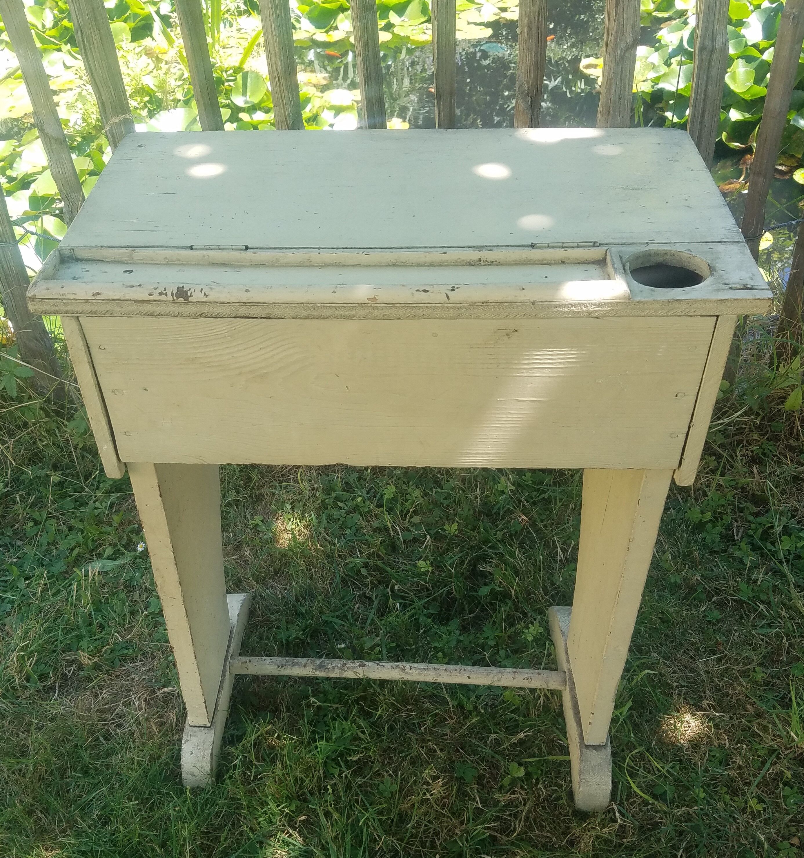 Children's desk with storage