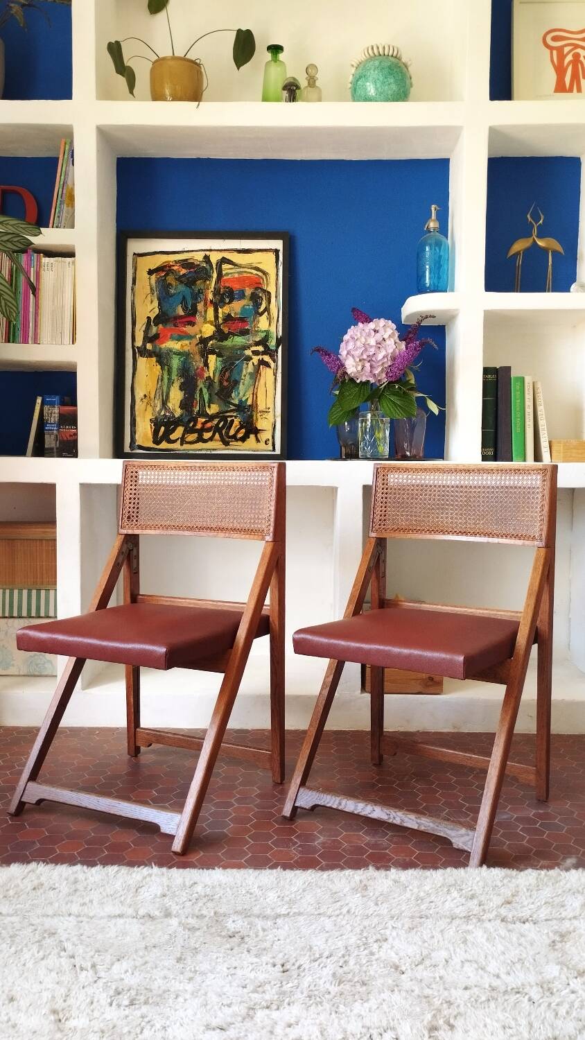 Pair of Henry Meyer chairs