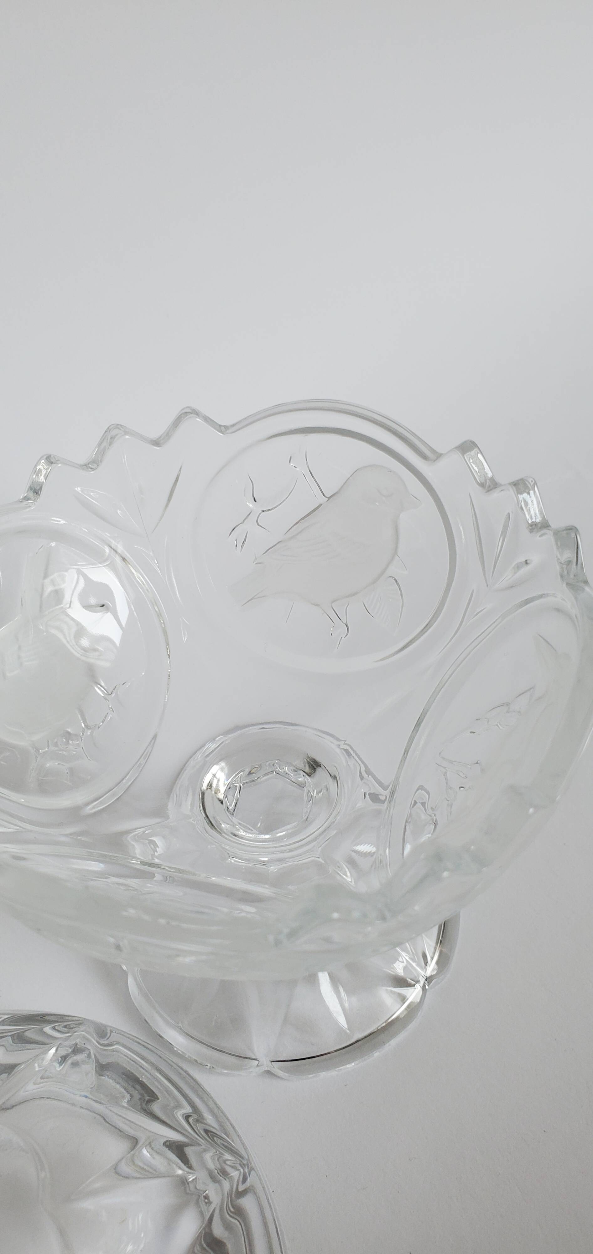 Crystal candy box from Cristal d'Arques