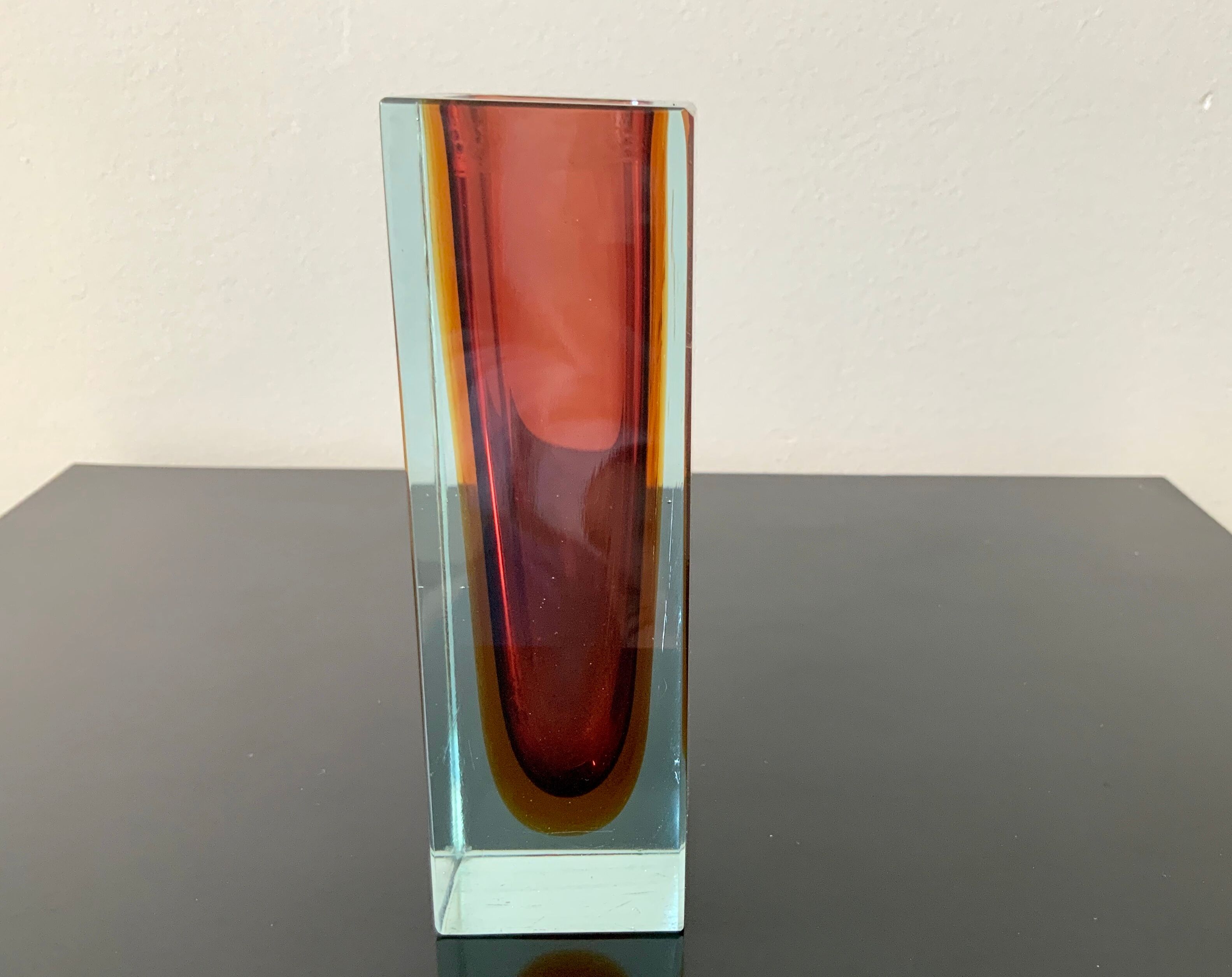 Set of 4 vases Flavio Poli, Murano