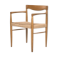Chair by Henry W. Klein Bramin Oak with a new paper cord
