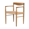 Chair by Henry W. Klein Bramin Oak with a new paper cord