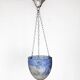 Art nouveau period pendant lamp signed noverdy france