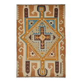 Contemporary Tribal Decorative Kilim 191 cm x 280 cm