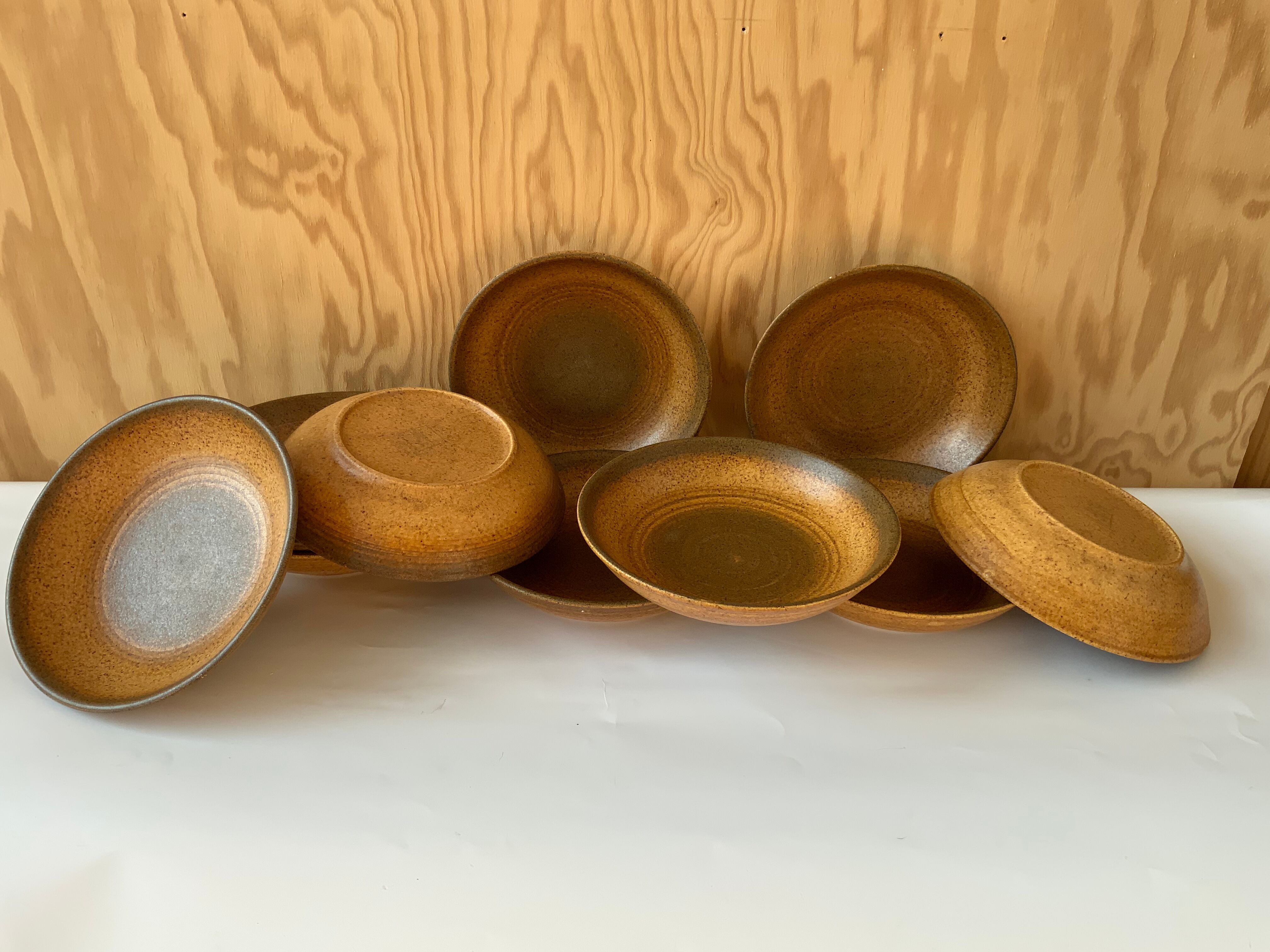 Vintage hollow plates