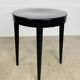 Pair of black Baumann stools, 1960s