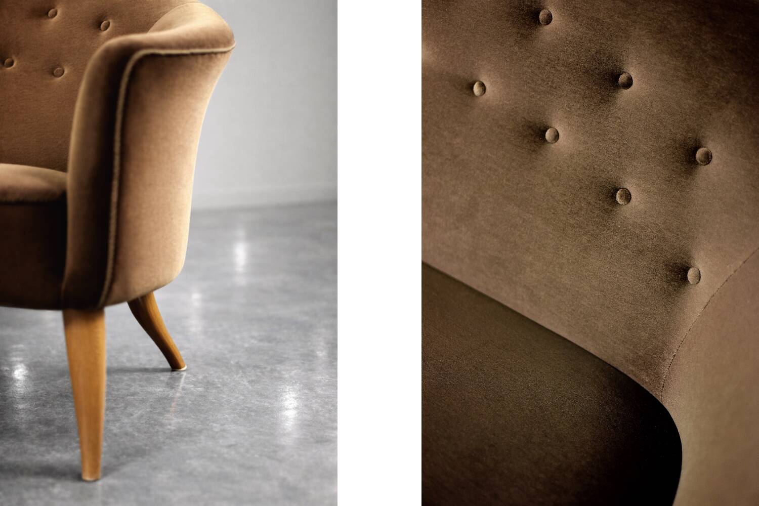 Vintage Mid-Century Scandinavian Modern Paradiset Sofa by NK