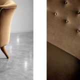 Vintage Mid-Century Scandinavian Modern Paradiset Sofa by NK