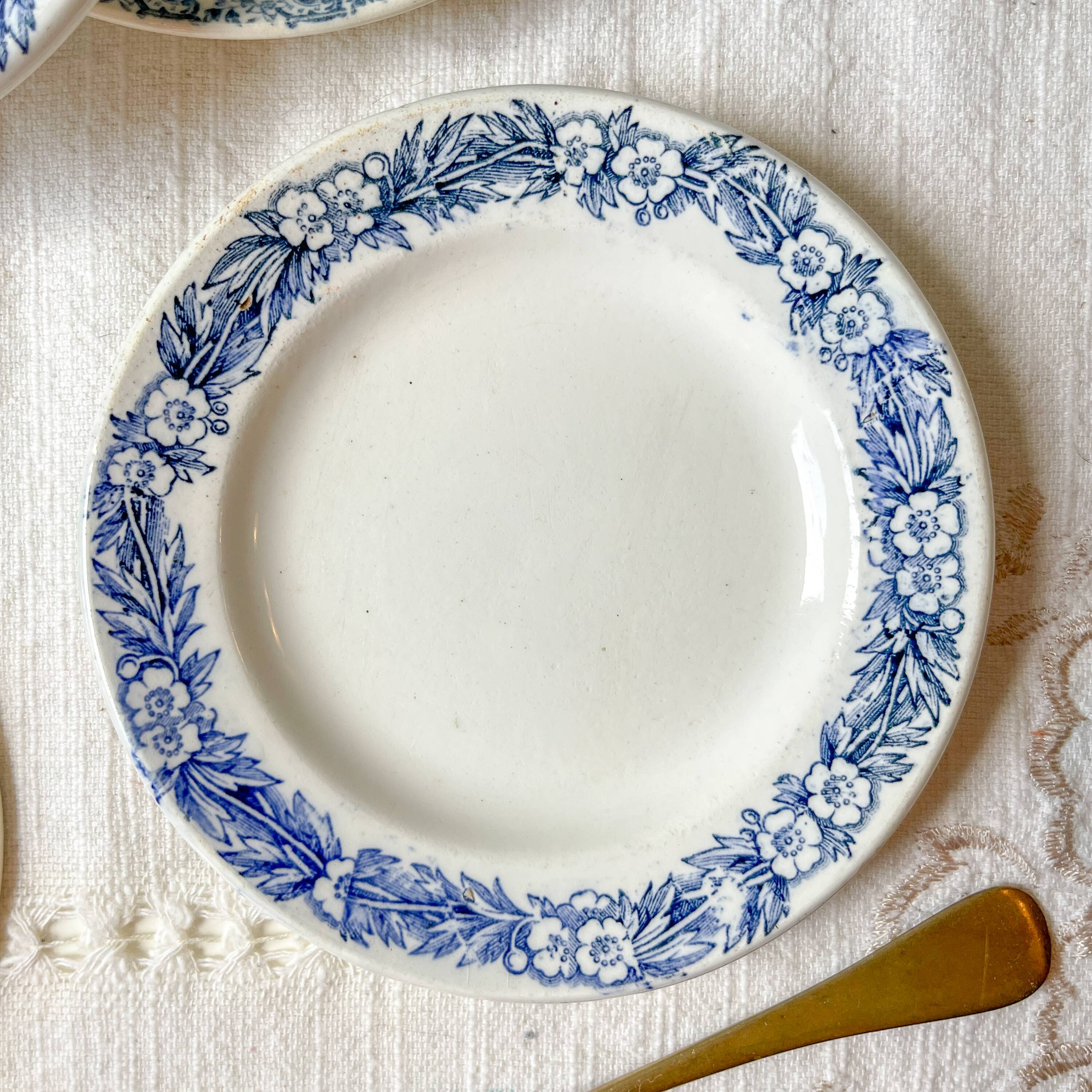 Coffee service in Gien earthenware Terre de fer