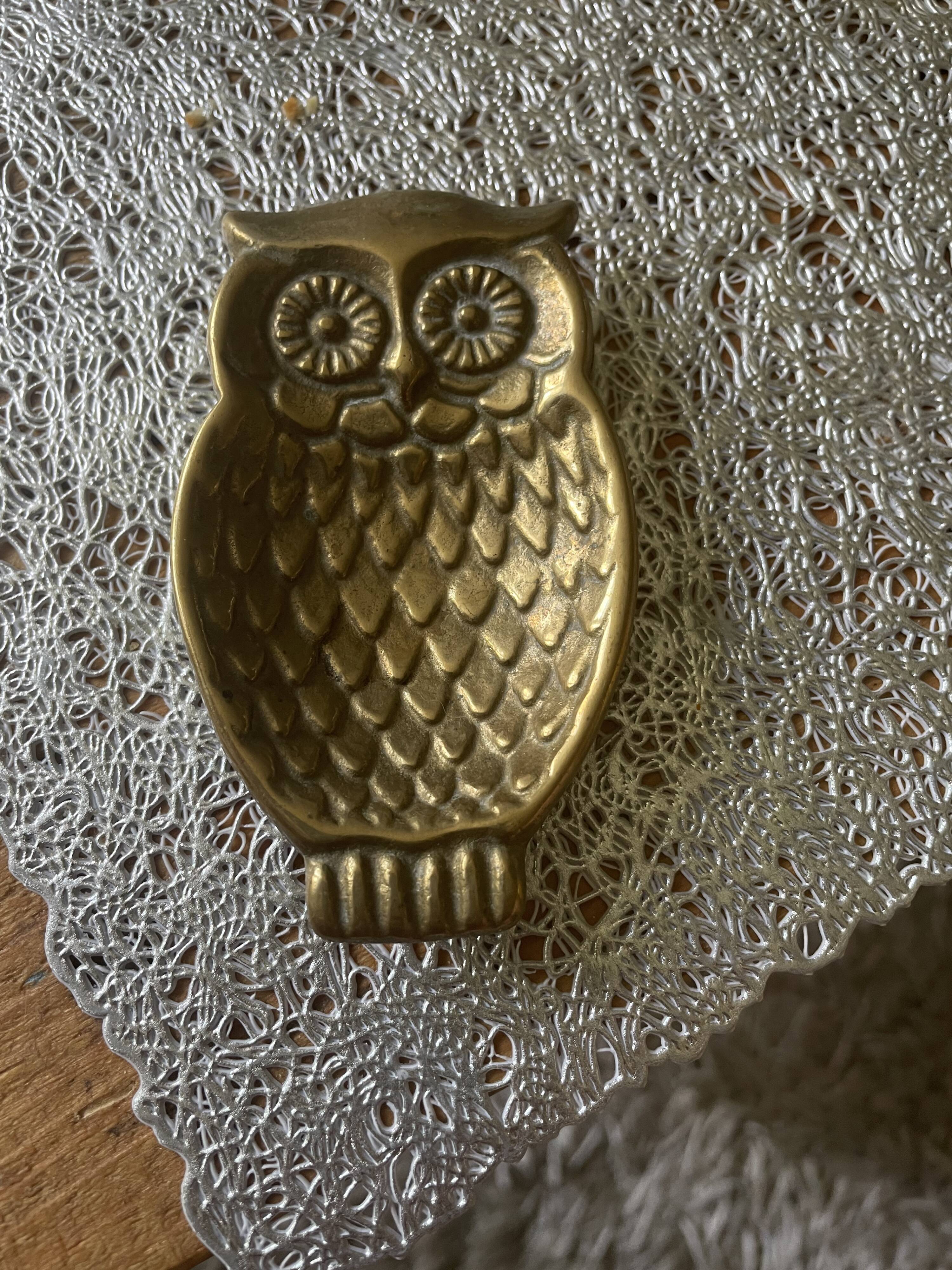 Brass owl