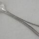 12 silver-plated oyster forks Christofle Rubans