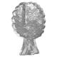 Tree-shaped soliflore vase in solid glass mid-century