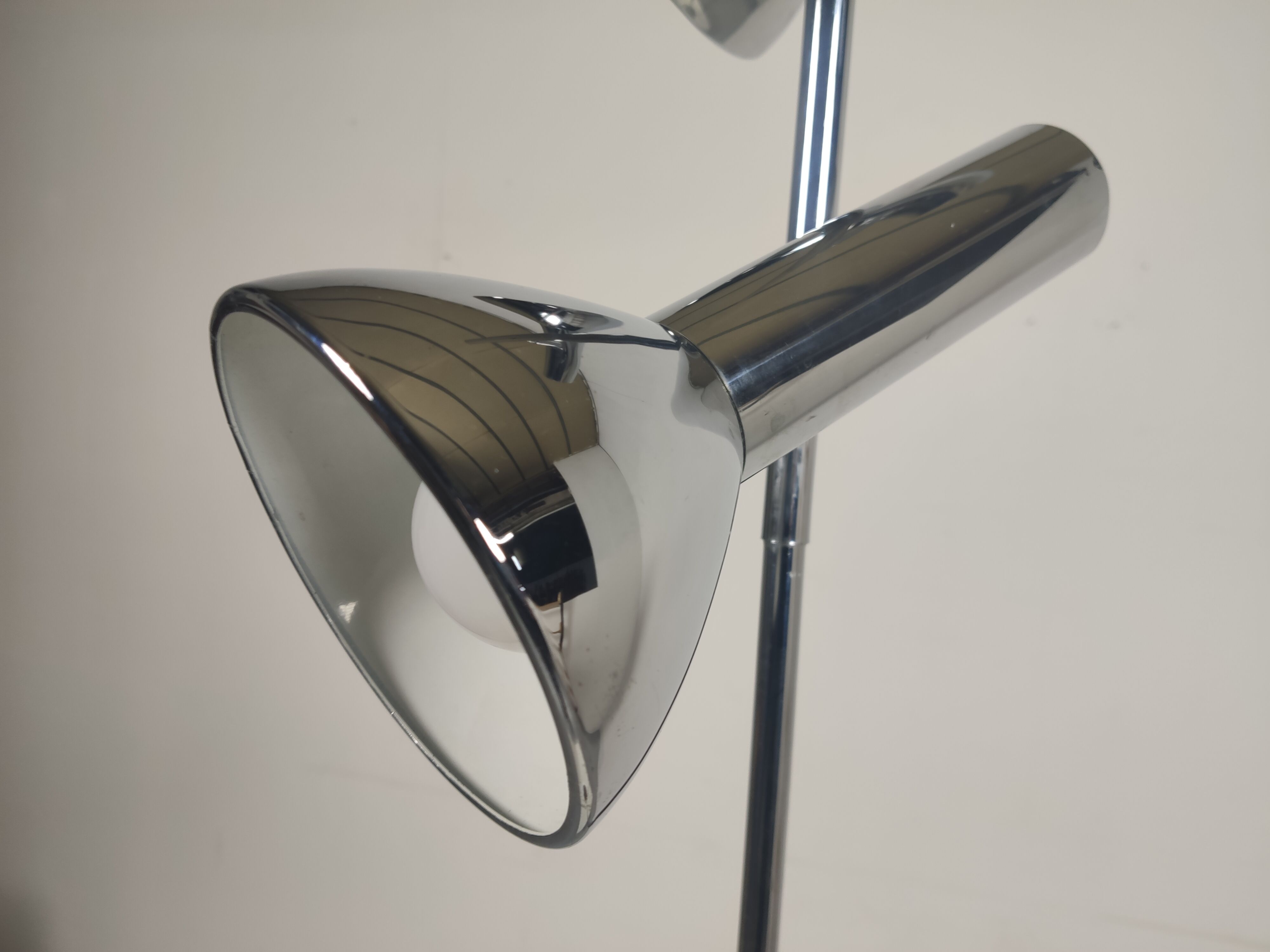 Koch lamppost - Lowy for Omi , chrome 1960/1970