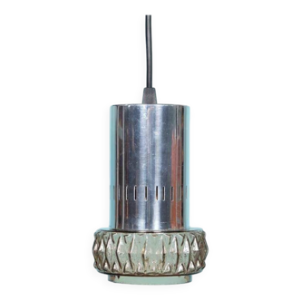 Suspended glass from the space age, mid-century glass from the 1960s.