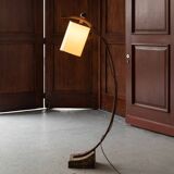 Art Deco arched floor lamp