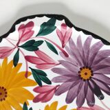 Two Schramberg Majolika painted flower dishes