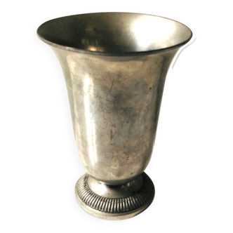 Pewter vase