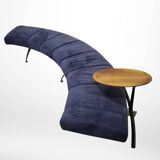 Canapé courbé "Waiting" de Rodolfo Dordoni pour Moroso, Italie 1980