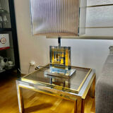 Bd Lumica table lamp and lampshades, 1970s period