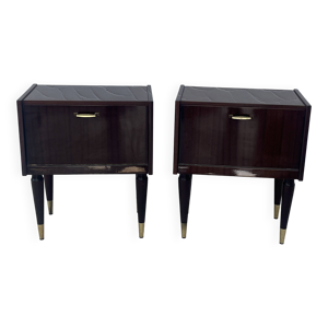 Paire tables nuit - pieds