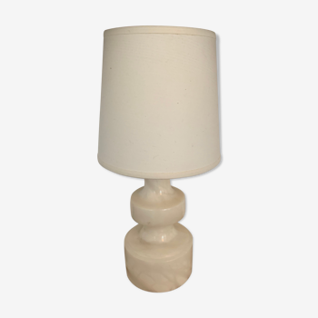 White marble lamp