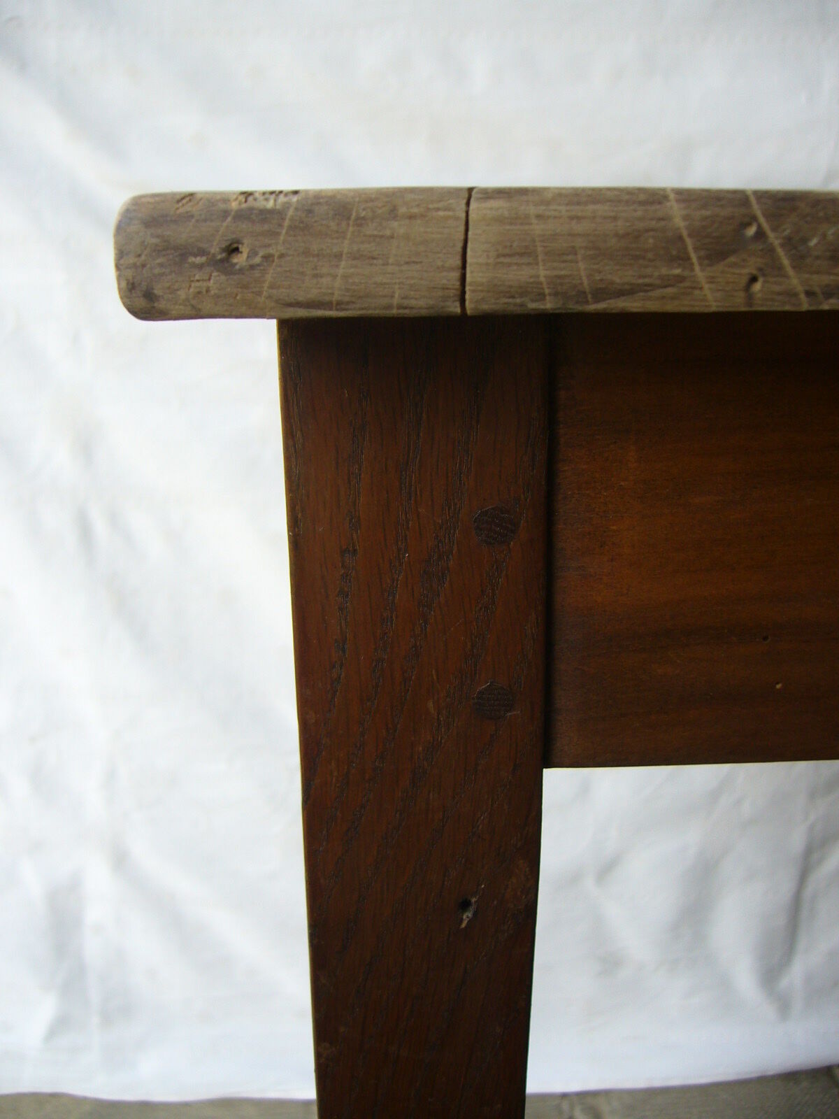 Old country side table