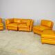 Frau sectional leather sofa from the 70s