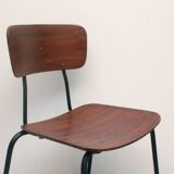 1960s plywood chair industrial design