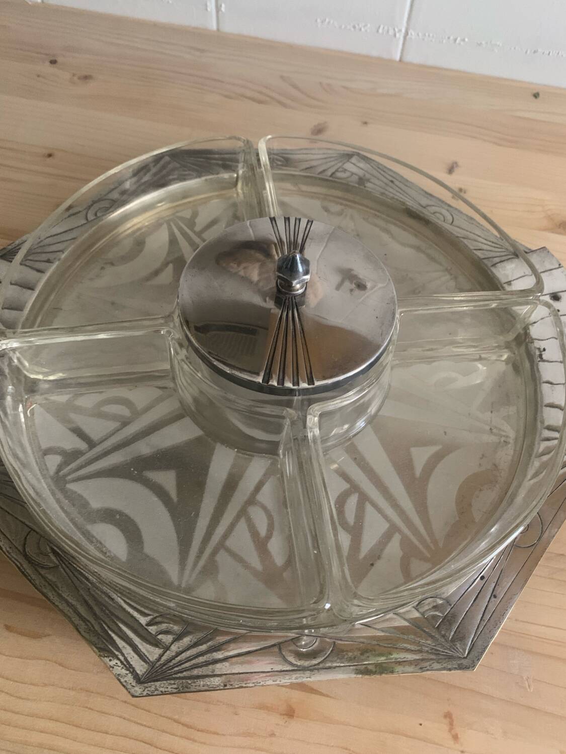Arts Deco Hors d'oeuvres Plate
