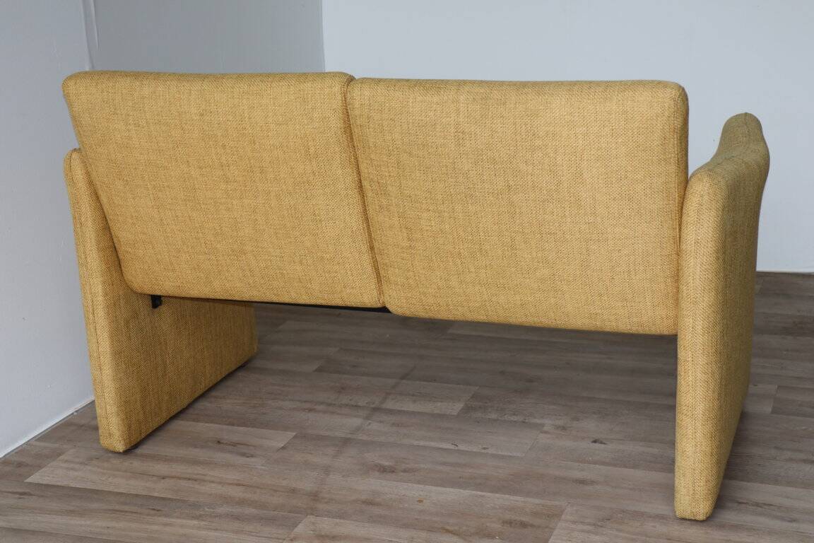 Vintage 2 seater fabric sofa, 1970