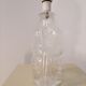 3 face molded glass lamp Sweden 1960