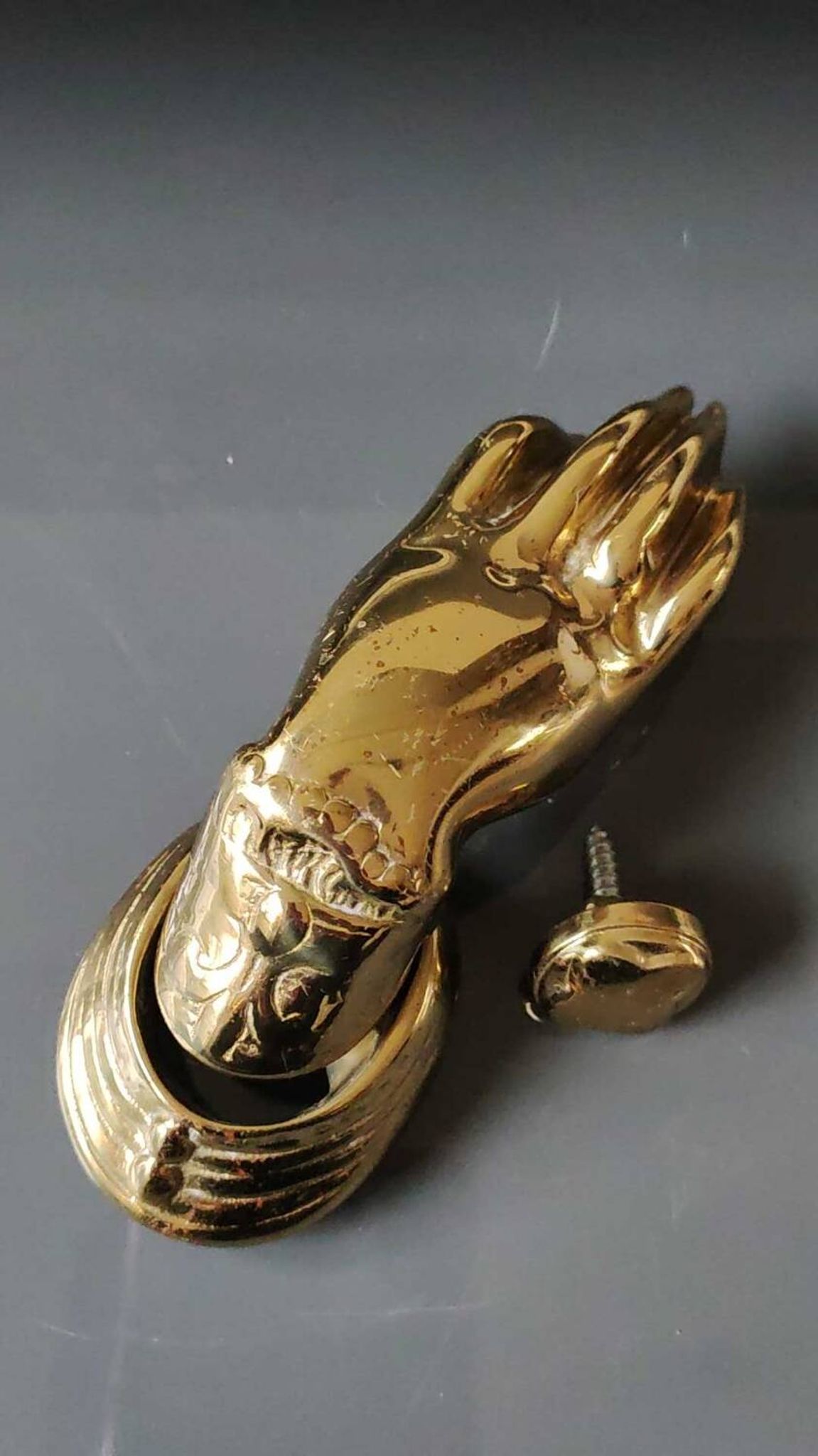 Antique Hand Shaped Door Knocker/Knocker