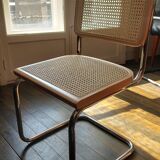 Cesca b32 Chair, Light Beech - Marcel Breuer - Stamped (12 available)