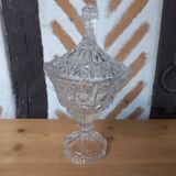 Large glass candy dish