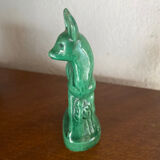 Faon ou biche faïence art deco